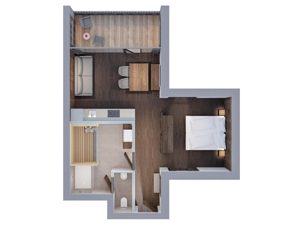 אורטיסיי Aquila Dolomites Residence מראה חיצוני תמונה