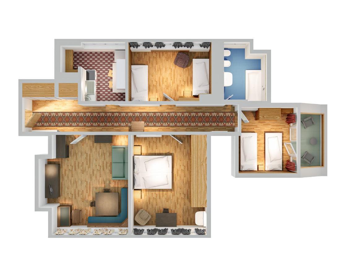 אורטיסיי Aquila Dolomites Residence מראה חיצוני תמונה