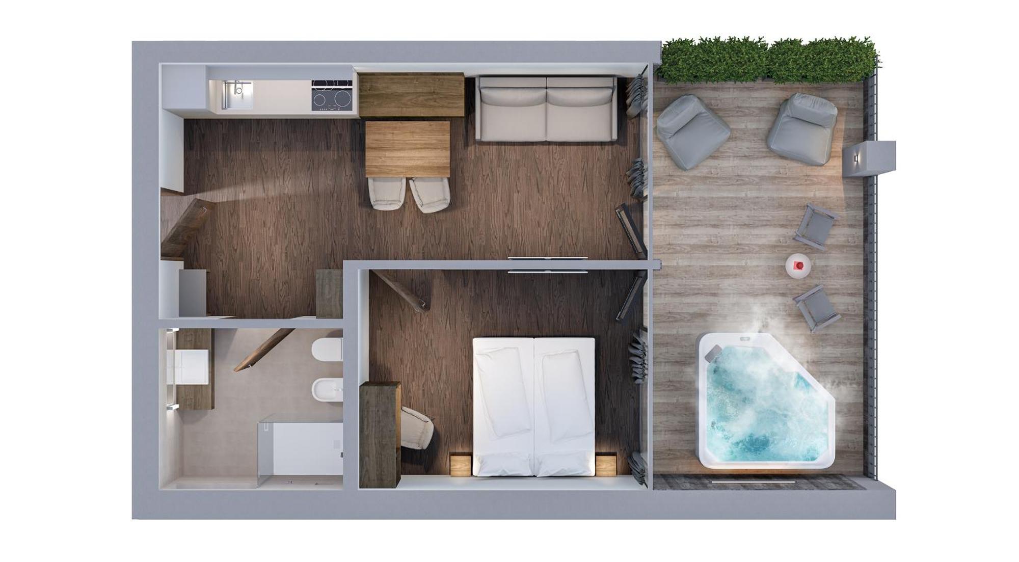 אורטיסיי Aquila Dolomites Residence מראה חיצוני תמונה