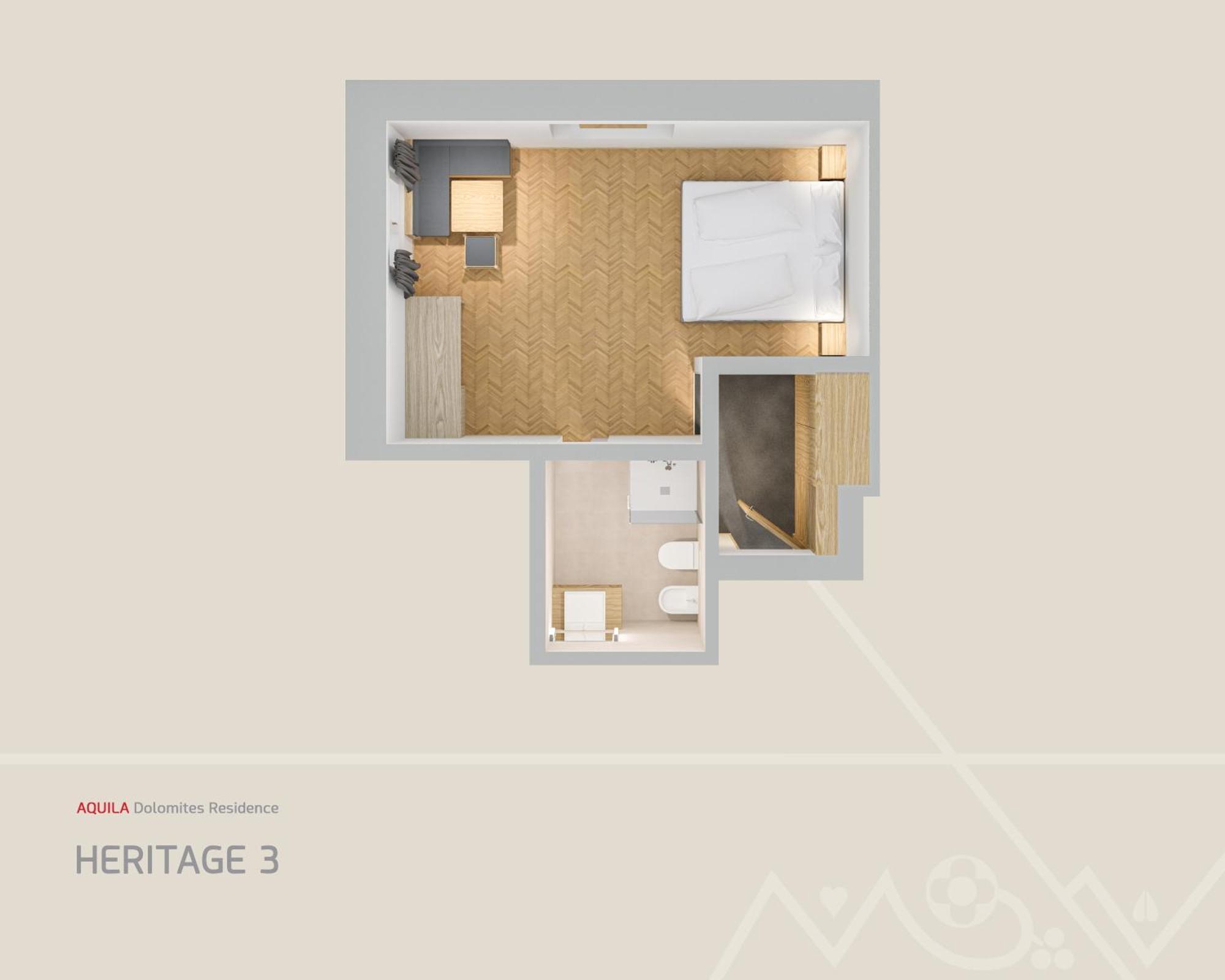 אורטיסיי Aquila Dolomites Residence מראה חיצוני תמונה