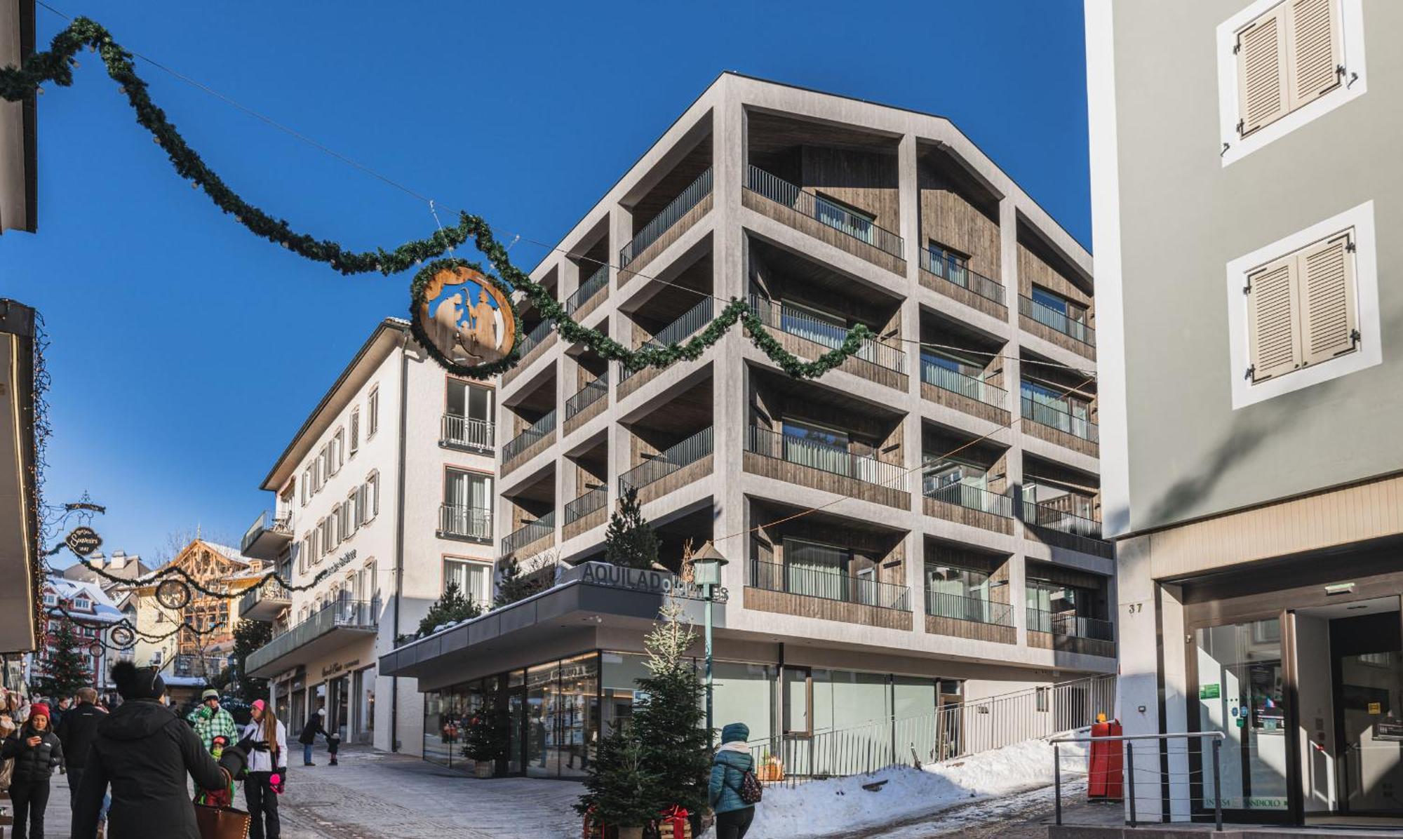 אורטיסיי Aquila Dolomites Residence מראה חיצוני תמונה